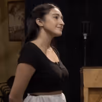 Exclusive: Graham Phillips & Krystina Alabado Sing 'Move On' in Rehearsal For… Video