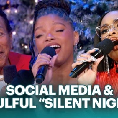 Video: Smokey Robinson & Halle Bailey Perform ‘Silent Night’ with Jennifer Hudson