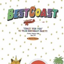 Best Coast Celebrate 10 Years of CRAZY FOR YOU With Virtual Show