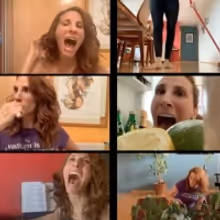 VIDEO: Mónica Huarte Creates Spanish Parody of 'I'm Breaking Down' From FALSETTOS