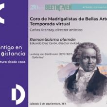 El Coro De Madrigalistas Rinde Homenaje A Beethoven Con La Canción Del Sacrificio