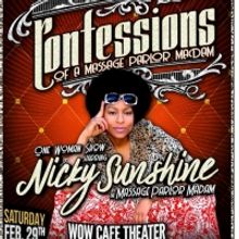 Nicky Sunshine Brings Solo Show CONFESSIONS OF A MASSAGE PARLOR MADAM to WOW Cafe The
