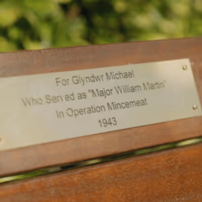 OPERATION MINCEMEAT Honors Glyndwr Michael In Cardiff