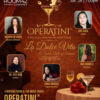 LA DOLCE VITA: A SWEET TASTE OF SUMMER to Make Debut at The Green Room 42