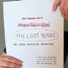 John Patrick Shanley Will Workshop New Play THE LOST YEARS at The Black Box