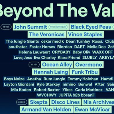 BEYOND THE VALLEY 2026 to Feature Black Eyed Peas, John Summit, Skepta