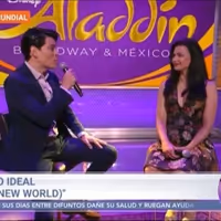 VIDEO: ALADDIN's Rodney Ingram & Katie Terza Perform Dual Language 'A Whole New… Video