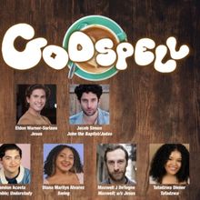 Cast and Crew Set for for GODSPELL at Music Theater Works