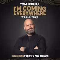 Tom Segura's I'M COMING EVERYWHERE – WORLD TOUR Is Coming To Stamford's Palace…