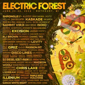 Electric Forest Unveils Initial Music Lineup for 2026 Edition