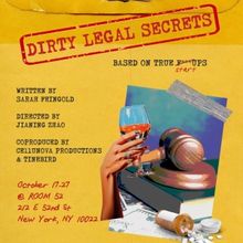 Cellunova to Present DIRTY LEGAL SECRETS in New York Next Month