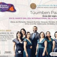 El Ensamble Femenino Túumben Paax Ofrecerá Ecos Del Siglo XXI En La Sala Manuel M. 