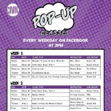 Civic Theatre Announces Pop-Up Classes