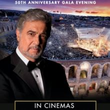 PLÁCIDO DOMINGO 50th Anniversary Gala Evening Comes To Cinemas For One Night Only