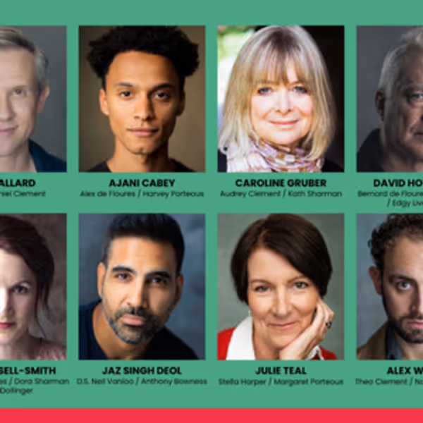Cast and Creative Team Set For MURDER BEFORE EVENSONG  at The Watermill Theatre Photo