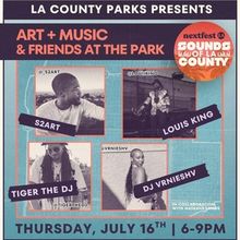 Sounds Of Los Angeles County To Present ART + MUSIC & FRIENDS AT THE PARK