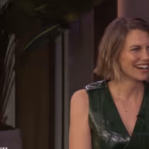 Lauren Cohan on LIVE WITH KELLY AND MARK: Moving from New Jersey to England at 13
