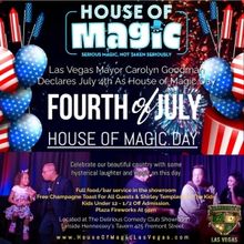 Las Vegas Mayor Carolyn Goodman Proclaims July 4th As House Of Magic Day In Las Vegas