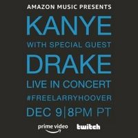 Kanye West & Drake to Team Up for Amazon Music Benefit Concert