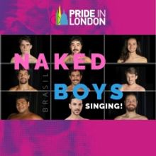 Elenco Do Musical NAKED BOYS SINGING! Brasil Participa Da Parada LGBTQIA+ De Londres