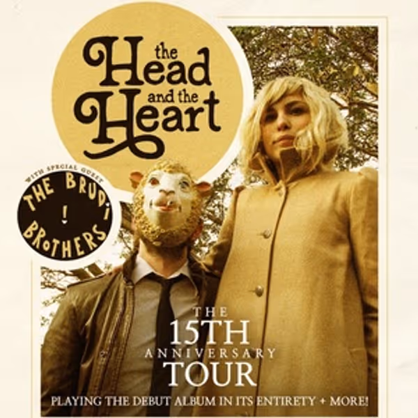 The Head and The Heart Set 15 Year Anniversary North American Tour Photo