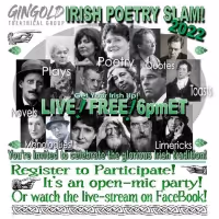 Reg Rogers, Laila Robins & Justin 'Squigs' Robertson Join IRISH POETRY SLAM
