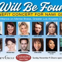 Cast Set For Third Annual YOU WILL BE FOUND Benefit Concert For NAMI GLAC