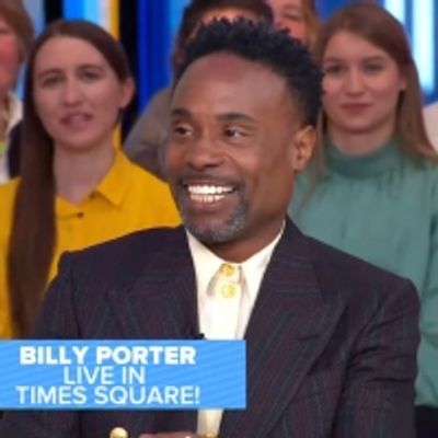 VIDEO: Billy Porter Talks About His GOLDEN GLOBES Look on GOOD MORNING AMERICA