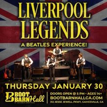 Liverpool Legends Will Bring The Complete Beatles Experience to Boot Barn Hall