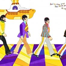 Beatles Cartoon Pop Art Show Featuring the Works of Ron Campbell is Coming to the Atl