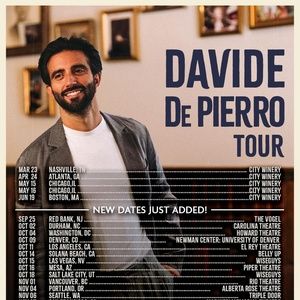 Davide De Pierro To Perform At Newman Center For The Performing Arts