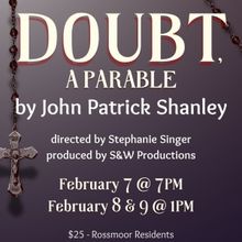 Town Hall Theatre Presents John Patrick Shanley's DOUBT: A PARABLE