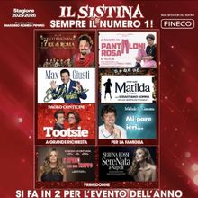 Il Teatro Sistina presenta la stagione 2024–2025 con MOULIN ROUGE! IL MUSICAL, MATI