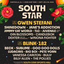 blink-182 & Gwen Stefani Headline Inaugural South Star Festival