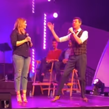 VIDEO: Gavin Lee and Heidi Blickenstaff Perform at Epcot International Festival of…