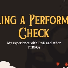 Student Blog: Rolling a Performance Check: My experience with DnD and other TTRPGs