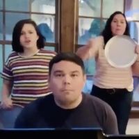 VIDEO: Robert Lopez, Kristen Anderson-Lopez, and Their Kids Perform 'I Get Around'