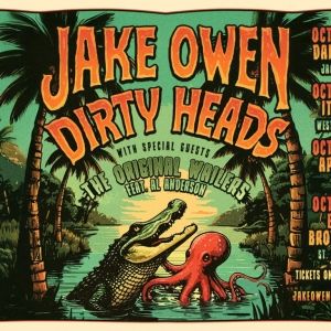 Jake Owen and Dirty Heads to Play Mini-Tour in Florida