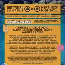 Dirtybird Campout And Northern Nights Music Festival Unveil 2025 Lineup