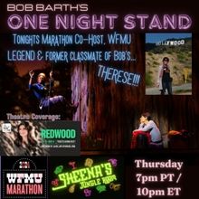 Bob Barth's ONE NIGHT STAND to Present Marathon Co-Host Event Featuring WFMU's Theres