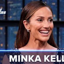 Minka Kelly Visits LATE NIGHT WITH SETH MEYERS to Discuss RANSOM CANYON and FRIDAY NI