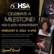 Harlem School Of The Arts Launches 60th Anniversary Kick-Off Celebration Featuring…