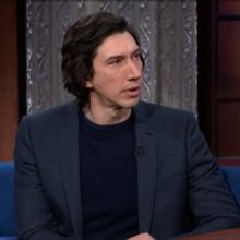 VIDEO: Adam Driver Talks MARRIAGE STORY on THE LATE SHOW WITH STEPHEN COLBERT