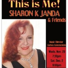 Cast Set for THIS IS ME! SHARON K JANDA & FRIENDS at Don't Tell Mama
