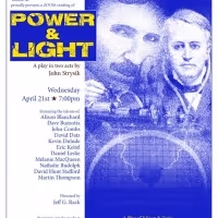 Theatre 40 Will Perform a Reading of POWER & LIGHT This Week