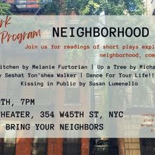 AMT Will Host 4th New Play Reading Series