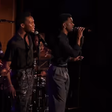 Video: Treston J Henderson, Jay Copeland, Eric Shawn, & Terrence Williams Jr sing 'On Broadway' at 54 Below