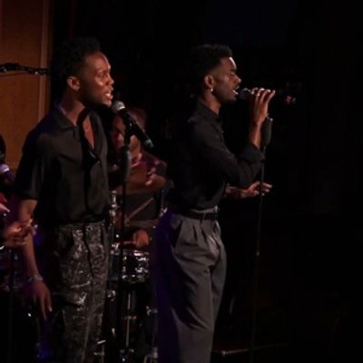 Video: Treston J Henderson, Jay Copeland, Eric Shawn, & Terrence Williams Jr sing 'On Broadway' at 54 Below