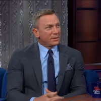 VIDEO: Daniel Craig Talks Kissing Rami Malek on THE LATE SHOW WITH STEPHEN COLBERT Video