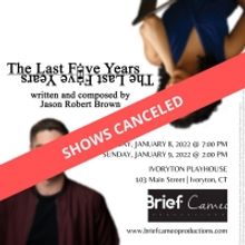 Brief Cameo Productions Cancels THE LAST FIVE YEARS